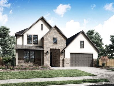 New construction Single-Family house 17410 Aster Falls Ct, Richmond, TX 77407 plan Barnhart - image