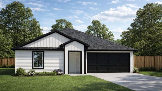 New construction Single-Family house 240 Golden Eagle Blvd, New Waverly, TX 77358 plan Bailey - image