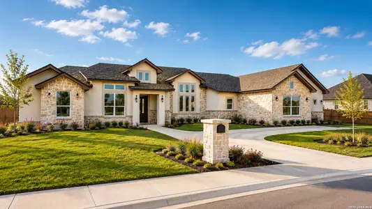New construction Single-Family house 347 Sliprock Dr, Canyon Lake, TX 78133 - image