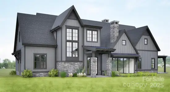 New construction Single-Family house 190 Blackberry Inn Rd, Unit 1, Weaverville, NC 28787 - image