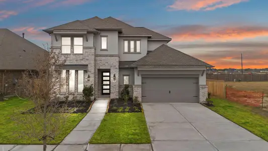 New construction Single-Family house 18807 Lima Orange Trl, Manvel, TX 77578 plan Caddo Mills - image