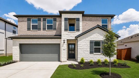New construction Single-Family house 1616 Jonas Cv, Pflugerville, TX 78660 plan Lavaca - image