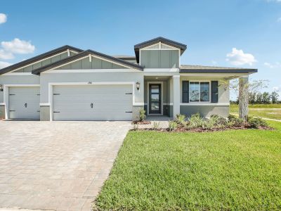 New construction Single-Family house 1740 Draughton Dr, Zephyrhills, FL 33541 plan Paloma - image