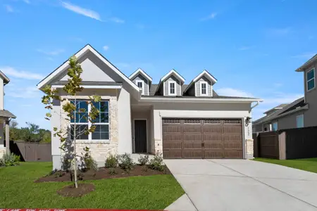 New construction Single-Family house 600 C-Bar Ranch Trl, Unit 122, Cedar Park, TX 78613 plan Cross Creek 1844 - image