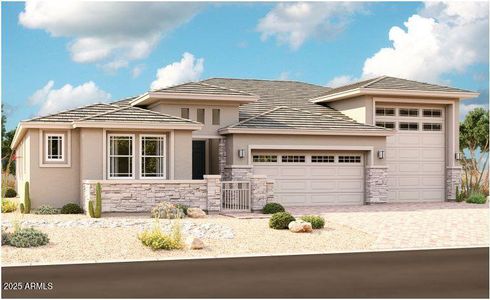 New construction Single-Family house 21677 E Saddle Wy, Queen Creek, AZ 85142 Harley- photo 0