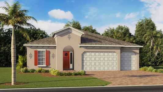 New construction Single-Family house 16545 Elkhorn Coral Dr, North Fort Myers, FL 33903 plan Wheaton - image