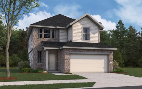 New construction Single-Family house 11919 Avian Ave, Conroe, TX 77303 plan Birch - image
