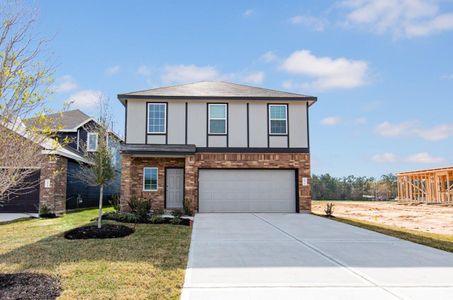 New construction Single-Family house 3874 Avalon Ln, Conroe, TX 77301 plan The Lakeland - image