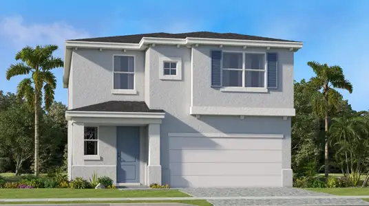 New construction Single-Family house 1939 Croft Inlet Drive Nw, Palm Bay, FL 32907 Boston- photo 0