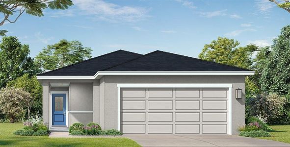 New construction Single-Family house 428 Liberty Bnd, Haines City, FL 33844 plan Flagler - image