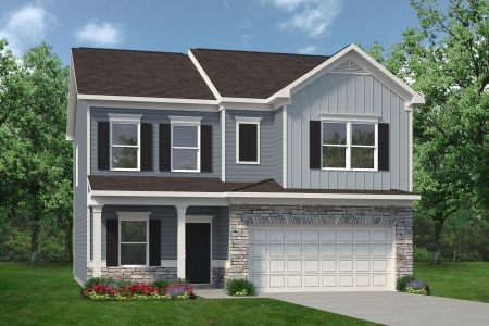 New construction Single-Family house 4251 Ruth Creek Ct, Charlotte, NC 28216 plan The Coleman - image