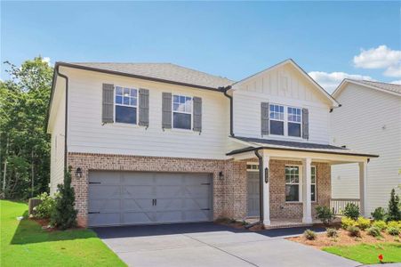 New construction Single-Family house 112 Mayfair St, Dawsonville, GA 30534 Hampstead- photo 0