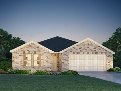 New construction Single-Family house 128 Skyview Farm Ln, Liberty Hill, TX 78642 plan The Henderson (C404) - image