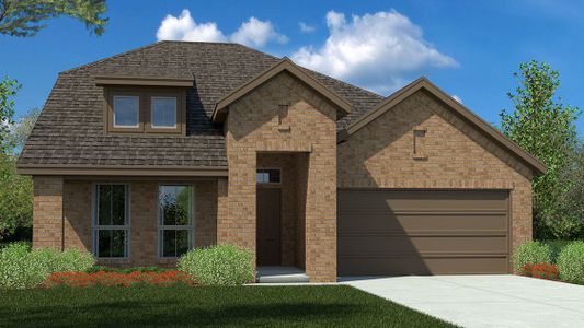 New construction Single-Family house 733 Rubicon Rd, Fort Worth, TX 76247 plan Santa Fe - image