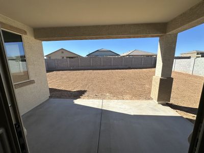 Lot 340 - Back Patio | Pastora | Sunrise Peak Series | New homes in Surprise, AZ | Landsea Homes