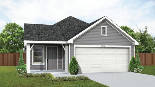 New construction Single-Family house 203 Manifest Rd, Hutto, TX 78634 plan Horizon - image