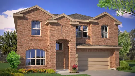 New construction Single-Family house 15944 Stableford Rd, Fort Worth, TX 76247 plan Redrock - image