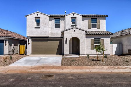 New construction Single-Family house 36814 W Nina St, Maricopa, AZ 85138 plan Water Lily II - image
