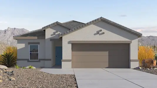 New construction Single-Family house 9852 E Gray Hawk Dr, Tucson, AZ 85730 plan Baxter - image
