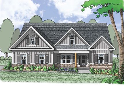 New construction Single-Family house Covington, GA 30014 plan (GA)The Avondale | Side Entry - image 5