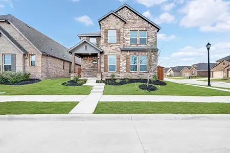 New construction Single-Family house 1000 Western Hills Dr, Crowley, TX 76036 plan Hyacinth - Cottage Series - image