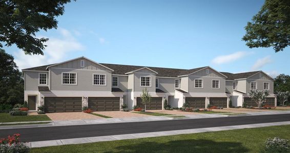 New construction Townhouse house 2513 Starry Pt, St. Cloud, FL 34769 Cessna- photo 0