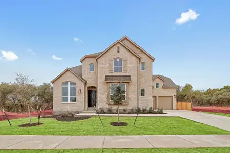 New construction Single-Family house 1116 Twisted Tarpley Ln, Georgetown, TX 78628 plan 608 - image