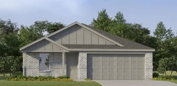 New construction Single-Family house 2701 Johnson Dr, Sherman, TX 75092 plan Ramsey - image