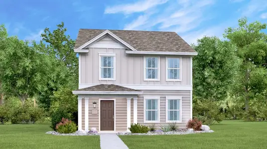 New construction Single-Family house 118 Meuse Ln, Kyle, TX 78640 plan Rosedale - image