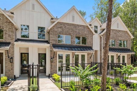 New construction Townhouse house 2624 Woodforest Parkway, Montgomery, TX 77316 Dylan- photo 0