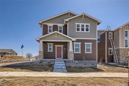 New construction Single-Family house 2866 Oxley Street, Strasburg, CO 80136 Remington- photo 0