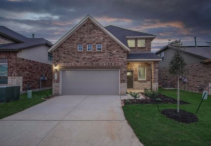 New construction Single-Family house 9302 Pioneer Jct, San Antonio, TX 78254 plan Powell - image
