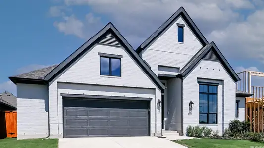 New construction Single-Family house 657 Borchers Blvd, New Braunfels, TX 78132 plan 2493W - image