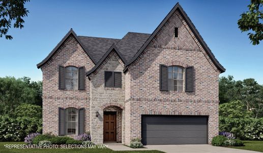 New construction Single-Family house 2891 Genevieve Lane, Prosper, TX 75078 Rockport - SH 4442- photo 0