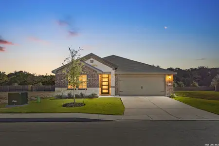 New construction Single-Family house 10726 Yellowtail, Boerne, TX 78006 - image