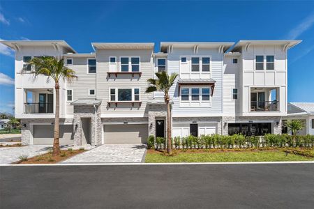 New construction Townhouse house 4103 Tidewatch Lp, New Smyrna Beach, FL 32169 plan Seaglass - image
