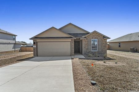 New construction Single-Family house 154 Double L Dr, Comfort, TX 78013 plan The Brown - image