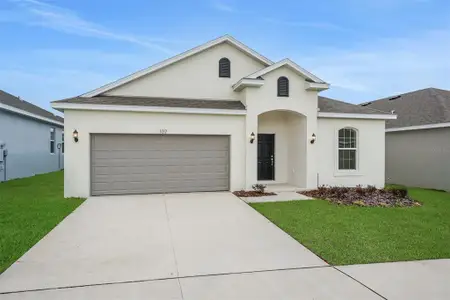 New construction Single-Family house 107 Bottle Brush Dr, Haines City, FL 33844 plan Poinciana - image