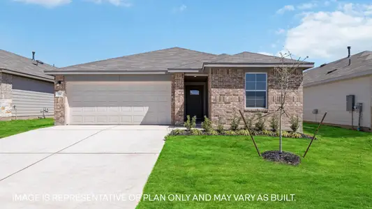New construction Single-Family house 142 Illusion Lake Ln, Buda, TX 78610 plan The Easton - image