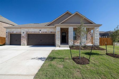 New construction Single-Family house 3601 Lapio Wy, Round Rock, TX 78665 - photo 0