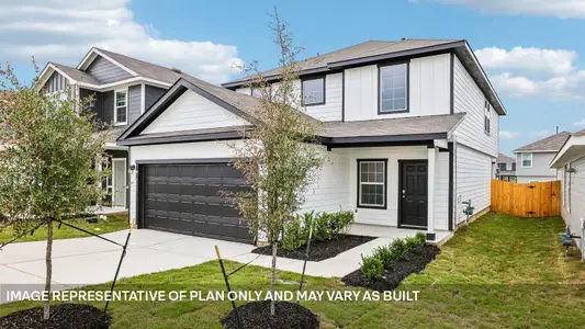 New construction Single-Family house 13214 Cerise Queen Wy, Mustang Ridge, TX 78610 - image