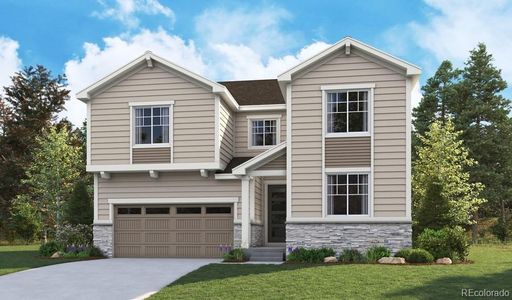 New construction Single-Family house 2572 Sawyer Lane, Erie, CO 80026 Coronado- photo 0