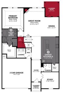 Beazer Homes Cascade plan