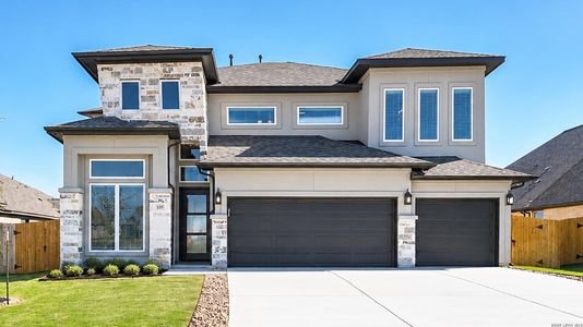 New construction Single-Family house 119 Kramm Trl, Cibolo, TX 78108 plan 3330M - image