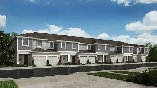New construction Townhouse house 200 River Front Wy, Edgewater, FL 32141 Jasmine- photo 0