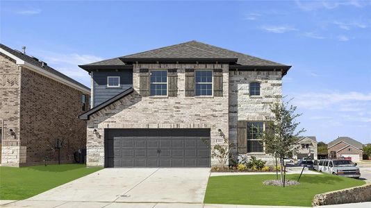 New construction Single-Family house 1402 Martingale Lane, Forney, TX 75126 Livingston V- photo 0