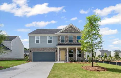 New construction Single-Family house 324 Foxglove Wy, Mcdonough, GA 30253 plan Hampton - image