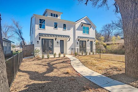 New construction Townhouse house 405 Athenia Dr, Fort Worth, TX 76114 - image