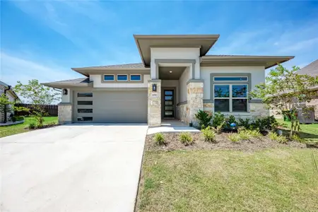 New construction Single-Family house 20821 Schuster St, Manor, TX 78653 plan Premier Series - Mahogany - image