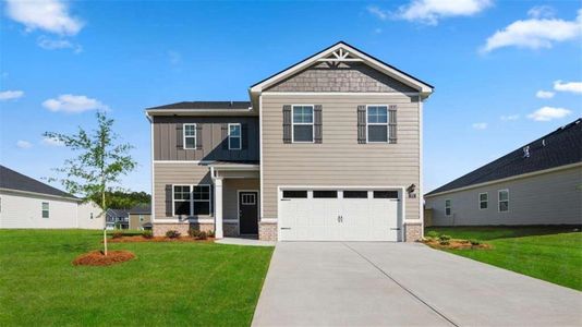 New construction Single-Family house 101 White Spruce Wy, Newnan, GA 30265 plan Galen - image